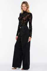 White Smoke Spencer Funnel Neck Top