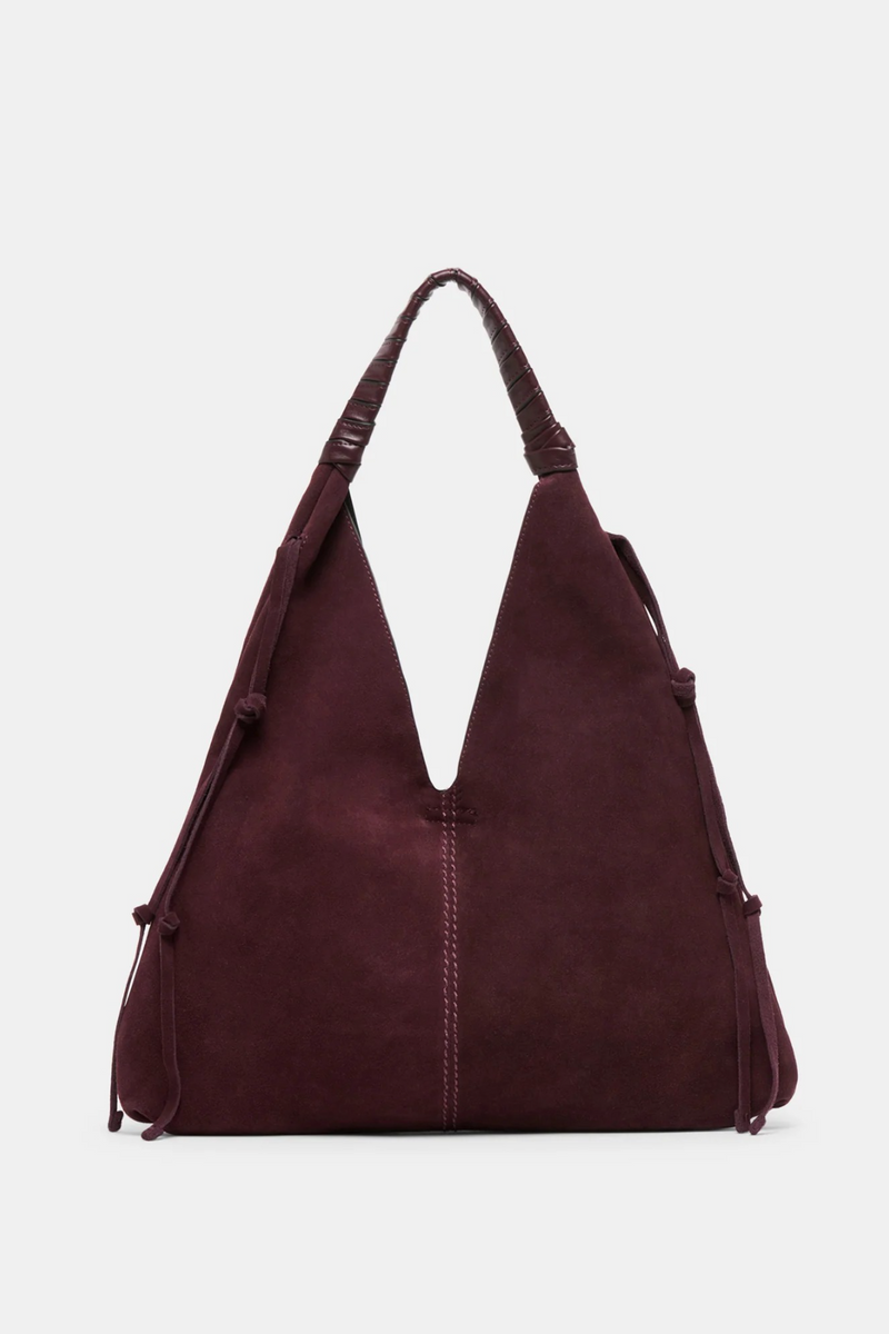 White Smoke Merrick Slouchy Hobo Handbags