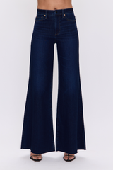 Lavender Izzy Mid Rise Wide Jean | Tristesse Jeans