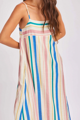 Light Gray Sail Away Dress Midi Dress
