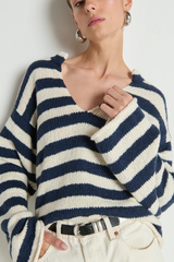 Lavender Renata Popover Sweater