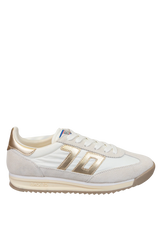 Black Barkley Jogger | Metallic Gold Sneaker
