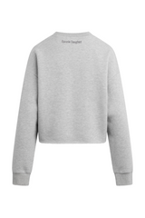 Gray The Cropped Dad's Favorite Sweatshirt Sweatshirt
