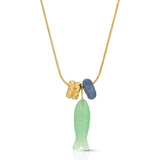 Tan Catch Of The Day Necklace