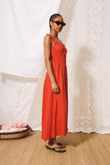 Light Gray Toto Ruched Midi Dress Midi Dress