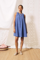 White Smoke Angela Striped Mini Dress Mini Dress