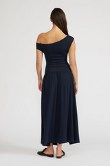 Black Larson Knit Dress Maxi Dress