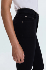 Light Gray Lennon High Rise Crop Boot Jean | Noir Jeans