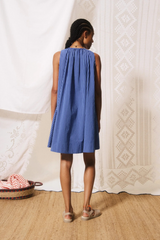 Light Gray Angela Striped Mini Dress Mini Dress