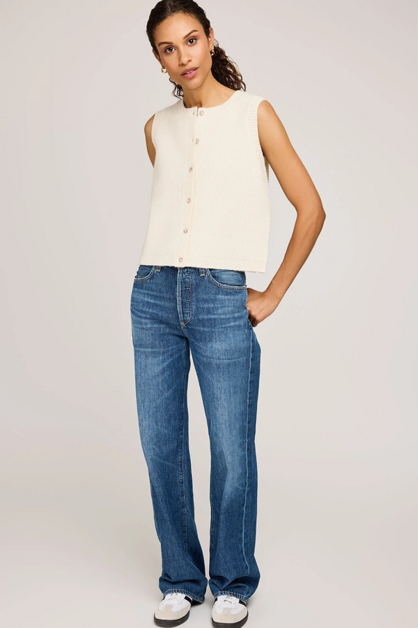 Light Gray Winnie Knit Vest Vest