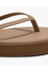 White Smoke Lily Platforms | Cocobutter Sandal