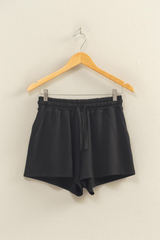 Dark Slate Gray River Drawstring Short Short