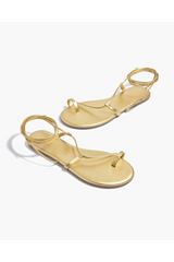 White Smoke Jo Metallics | Blink Sandal