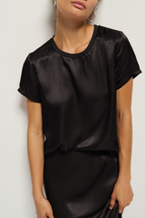 Light Gray Marie Boxy Crop Top Top