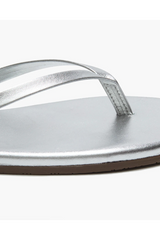White Smoke Lily Metallics | Fairylust Flip Flop