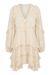 Light Gray Shailin Mini Dress Mini Dress