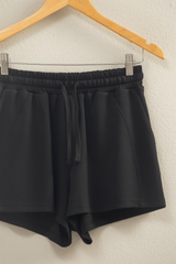 Dark Slate Gray River Drawstring Short Short
