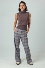 Light Gray Fleurine Sweater Top
