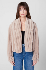 Light Gray Angel Heart Jacket jacket