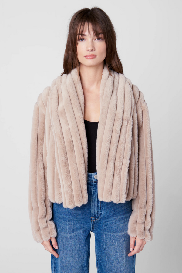 Light Gray Angel Heart Jacket jacket