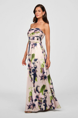 Lavender Ida | Strapless Gown Formal Gown