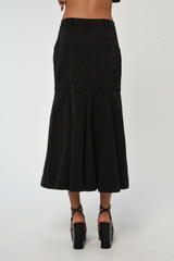 Light Gray Romeo Skirt Midi Skirt