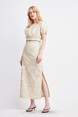 Lavender Meredith Crop Top