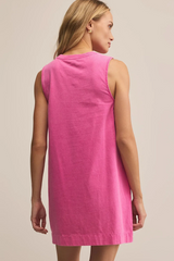 Maroon Sloane Dress Mini Dress