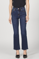 Dark Slate Gray Anika Clean Hem | Moonlight Jeans
