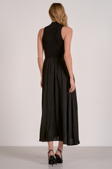Light Gray Gail Mock Neck Maxi Dress Maxi Dress