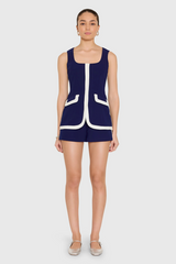 Lavender Morgan Skort Romper Romper