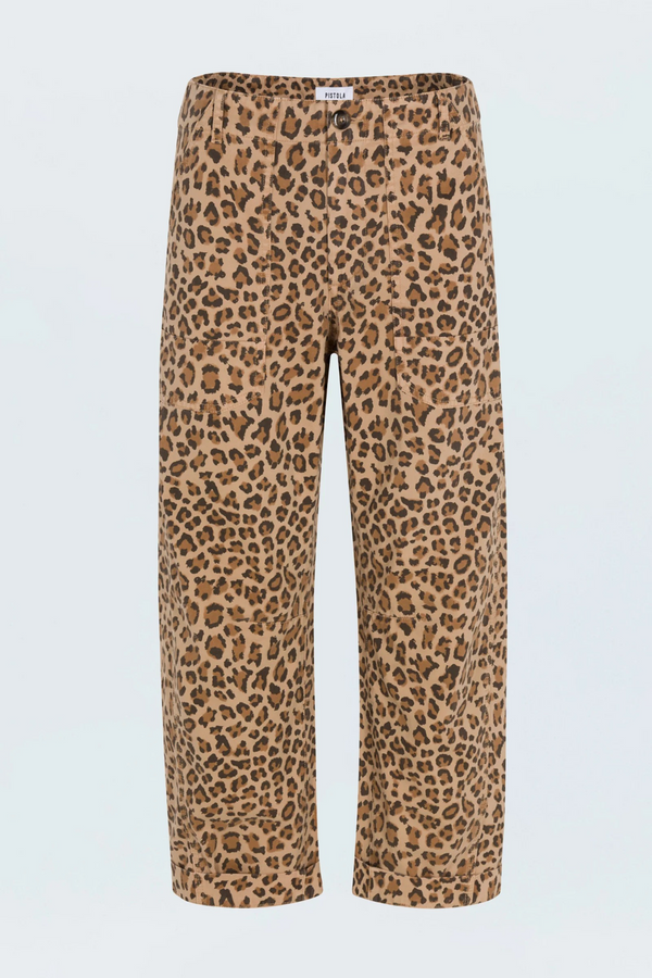 Dark Olive Green Tori Utility Pant | Feline Pant