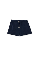 Black Summer Loop Terry Sweatshort Short