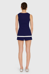 Lavender Morgan Skort Romper Romper