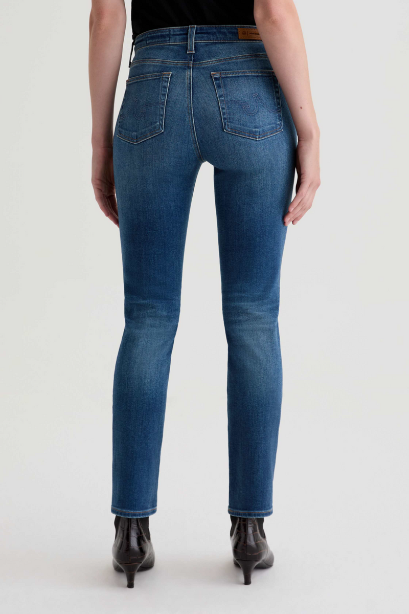Dark Slate Gray Mari Mid Rise Straight | 12 Years Assumption Jeans
