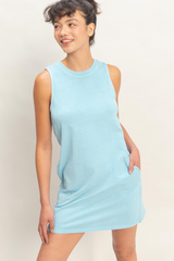 Seashell Camden Sleeveless Mini Dress Mini Dress