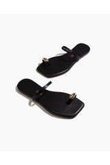 White Smoke Colette Square Toe Sandal | Sable Sandal