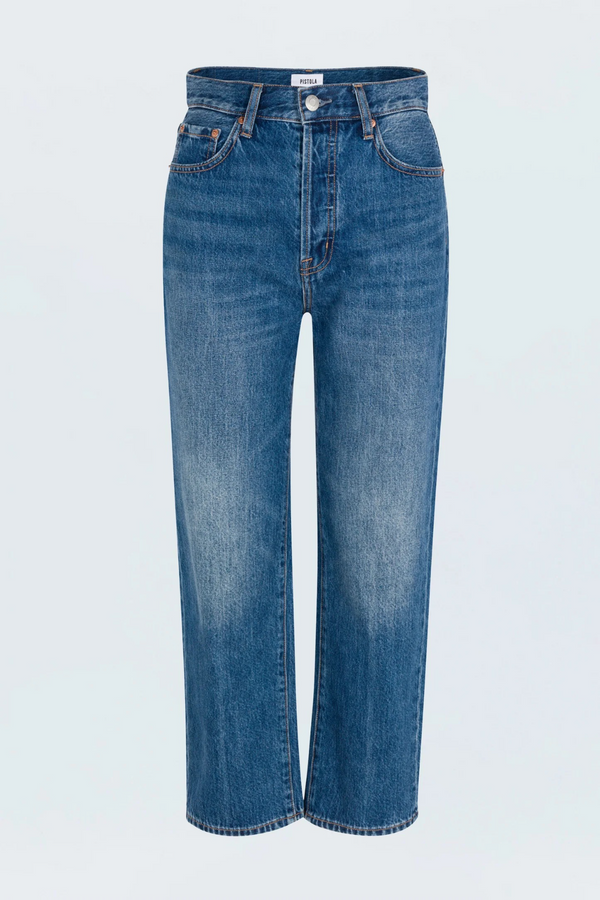 Lavender Cassie Crop Super High Rise Straight Jean | Fairview Jeans
