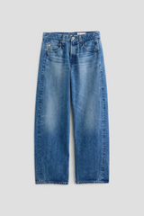 Light Gray Hattie High Rise Barrel | Candid Jeans