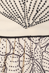 Antique White Off White Shell Vibe Embroidered Maxi Dress Maxi Dress