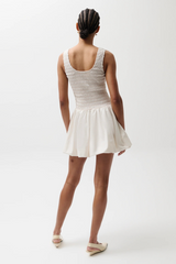 Lavender Ilona Bubble Hem Dress Mini Dress