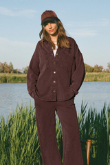 Dark Slate Gray All Day Knit Jacket Jacket