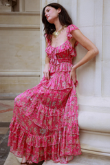 Gray Corinne Dress Maxi Dress
