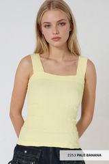Light Gray Serina Lace Textured Top Top