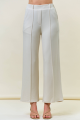 Light Gray The Cloud Nine Pintuck Pants Pant