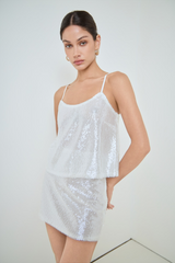 Light Gray The All That Glitters Cami Cami