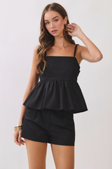 Light Gray The Darling Pearl Top Top