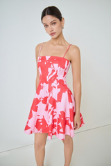 Light Gray The Jardin Mini Dress Mini Dress