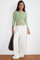Lavender Sunday Golf Pointelle Lounge Pants Pant