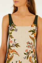 Gray Nature Sand Mini Dress Mini Dress